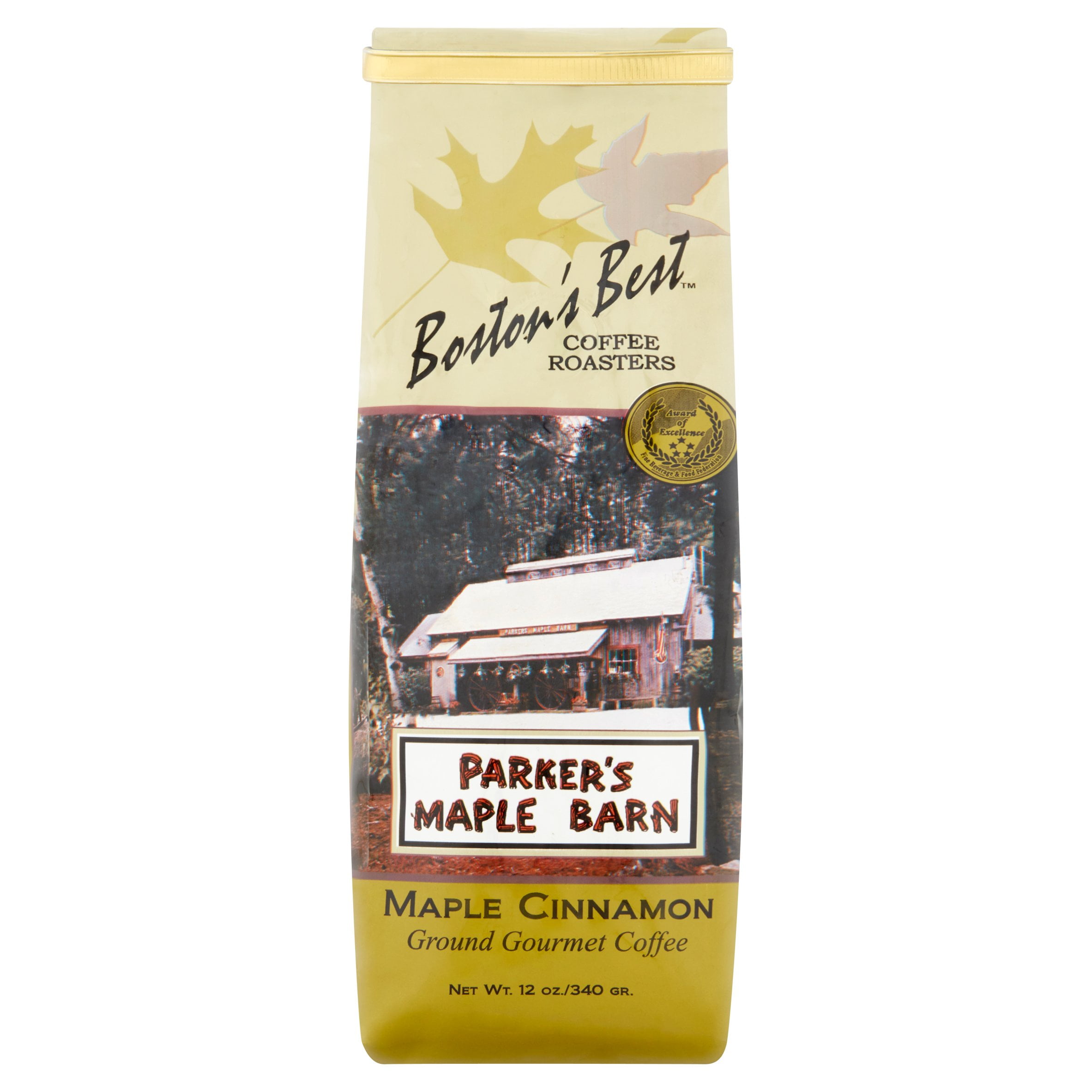Bostons Best Parkers Maple Barn Ground Coffee 12oz