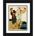 thumbnail image 1 of Parkhurst, Anita 25x32 Black Ornate Wood Framed with Double Matting Museum Art Print Titled - YWCA / The Friendly Road, 1 of 4