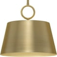 thumbnail image 1 of Parkhurst Collection One-Light New Traditional Brushed Bronze Metal Pendant Light, 1 of 2
