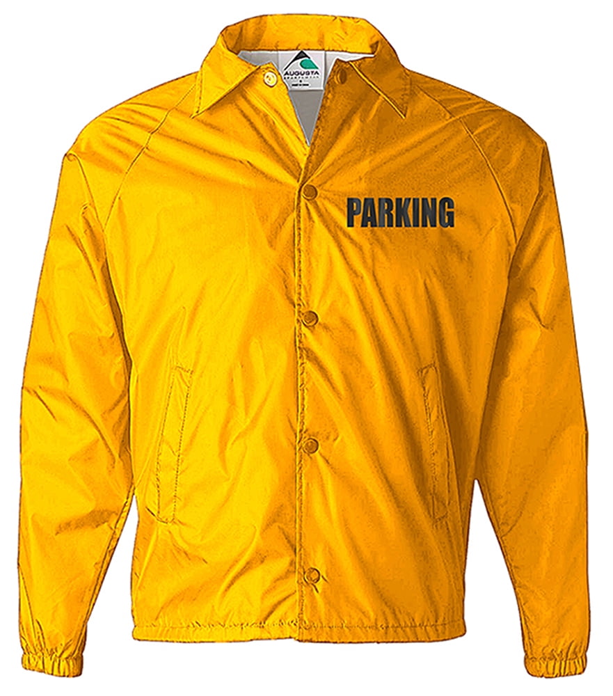 T.T　　julius parking staff jacket Parking Attendant jacket, Gold, Parking staff, valet, event