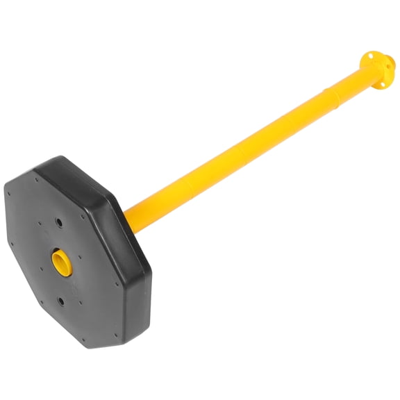 Gate Road Warning Post Anti-collision Column 85.00X31.00X31.00CM Yellow