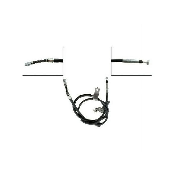 Parking Brake Cable - Compatible with 1992 - 1995, 1999 - 2000 Honda Civic 4-Door 1993 1994