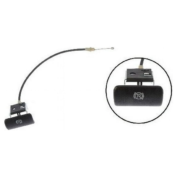 Parking Brake Release Handle - Compatible with 2001 - 2003, 2005 - 2006 Chevrolet Silverado 1500 HD - Dorman