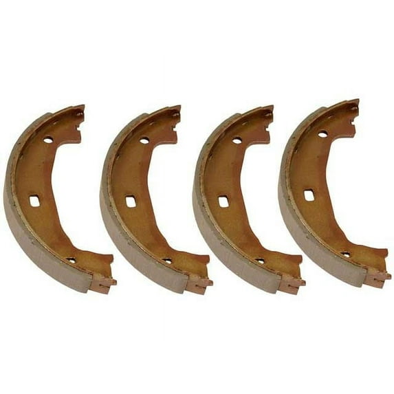 Parking Brake Shoe Set - Compatible with 1999 - 2000, 2007 - 2015 BMW 328i 2008 2009 2010 2011 2012 2013 2014