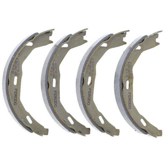 Parking Brake Shoe Set - Compatible with 2008 - 2014 Mercedes-Benz C300 2009 2010 2011 2012 2013