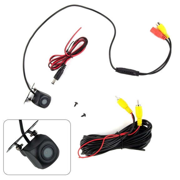 Parking Camera Reverse Camera Waterproof Wide Viewing Angle Anti Scratch Hd 1080P High-Definition Stainless Steel