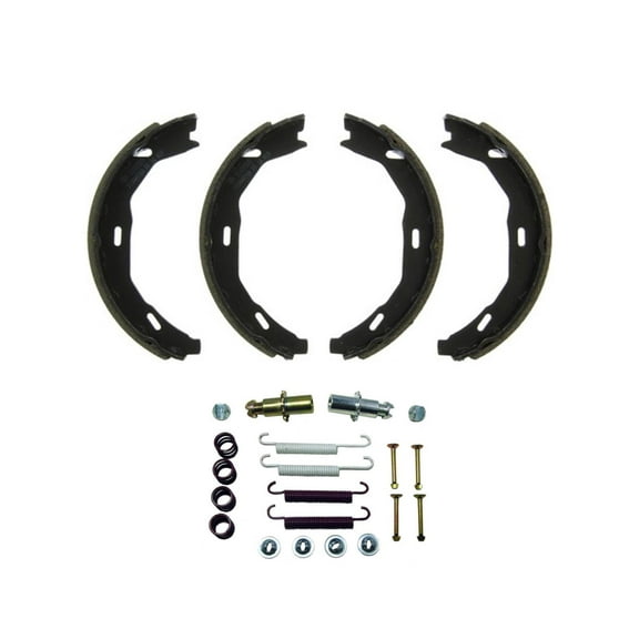Parking-Emergency Brake Shoe Set with Springs for 6.5" Mercedes Benz REF 950