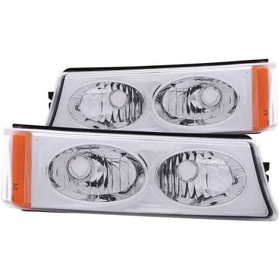 Parking Light Assembly - Compatible with 2003, 2005 - 2006 Chevy Silverado 1500 HD
