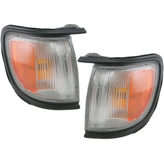 Parking Light Set 2 Piece - Compatible with 1996 - 1999 Nissan Pathfinder 1997 1998