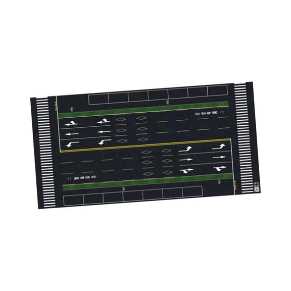 Parking Lot Pad Vehicle Play Mat Road Scene Large 40x80cm Size for 1:64 Scale Vehicle Scene Display for Kids