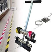 Parking Lot Striping Machine, With Circle Kit, Adjustable Playing Field Line Striping Machines, Court Line Tape Machine, Basketball Court Line Kit For Concrete, Asphalt, Road Warning