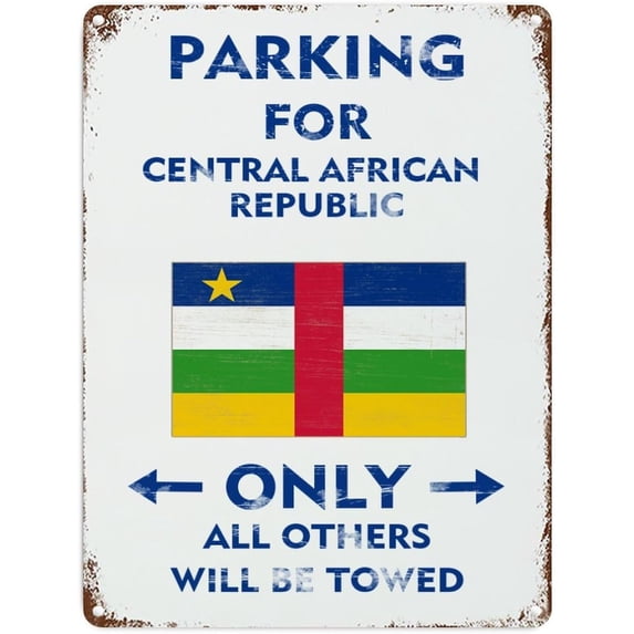 Parking for Palestinians Only All Others Will Be Towed Warning Metal Sign for Inside Outside Community Railway Road Yard Parking Lot Decorative Street Notice Aluminum Tin Metal Signs 12x18