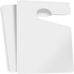 MESS Large Thick Parking Pass Hangtags - Parking Permit Hang Tag - Car Parking Tags for Parking Lot - Hanging Parking Permit - Permanent or Temporary Car Tags for Rear View Mirror 3x5" (100)