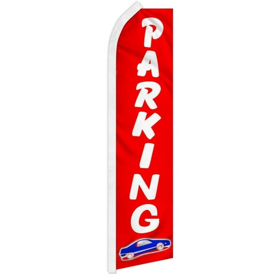 Parking (Red) Super Flag