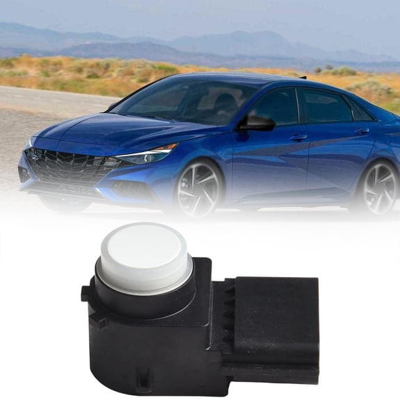 Parking Sensor ABS Black Replacement Part 99310-AA100 for Hyundai Elantra 2021-2023 and Genesis GV70 2022-2024 for Accurate Vehicle Distance Detection and Easy Installation