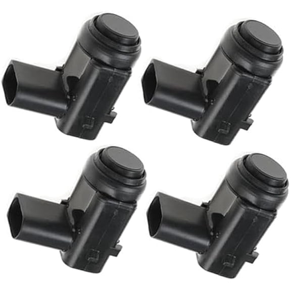 Parking Sensor Kit 4-Pack 1K0919275 95560627502 For Altea Leon Toledo 2005-2009, PDC Reverse Assist Sensors, Verify Part Number