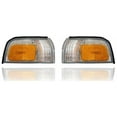 thumbnail image 1 of Parking - Side Marker Light Assembly - Compatible/Replacement for '90-91 Honda Accord - Pair, Left Driver + Right Passenger Set - 34300SM4A02, 34350SM4A02, 1 of 4