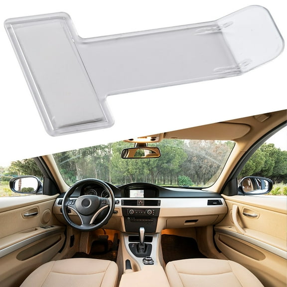 Parking Ticket Permit Holder Clip for Vehicle Windscreen - Easy Install & Secure