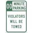 thumbnail image 1 of Parking Time Traffic Signs Metal Sign Tin Sign 8x12 Inch - Caution Safety Warning Security Signs Indoor & Outdoor Signs for Home, Office, Work, 1 of 5