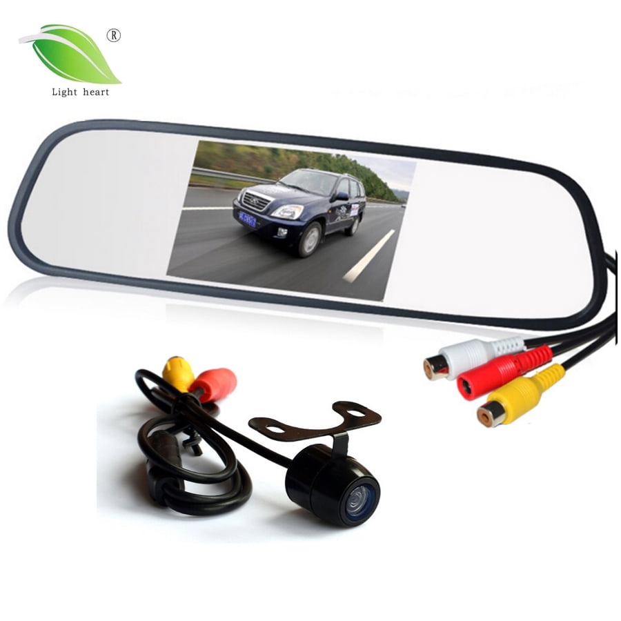 Parking assist system 2-in-1 4.3-inch TFT LCD monitor+170 ° micro car ...