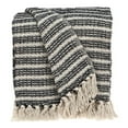 thumbnail image 1 of Parkland Collection  52 x 67 in. Ada Casual Woven Handloom Throw - Beige, 1 of 5