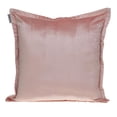 thumbnail image 1 of Parkland Collection Agneta 24x24" Solid Fabric Throw Pillow in Pink, 1 of 6