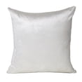 thumbnail image 1 of Parkland Collection Akari 18x18" Transitional Solid Cotton Throw Pillow in White, 1 of 5