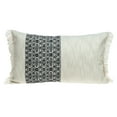 thumbnail image 1 of Parkland Collection Bianca Transitional White Throw Pillow, 1 of 9