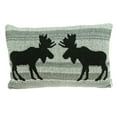 thumbnail image 1 of Parkland Collection Buck Lodge Gray Throw Pillow, 1 of 10