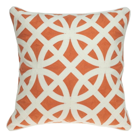 Parkland Collection Chano Transitional Multicolored Pillow Cover