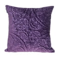 thumbnail image 1 of Parkland Collection Cristal 20x20" Quilted Fabric Throw Pillow in Purple, 1 of 3