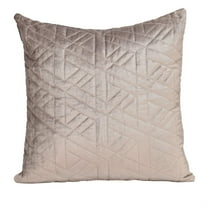 Parkland Collection Delta Transitional Taupe Throw Pillow