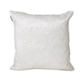 thumbnail image 1 of Parkland Collection Eris Transitional Quilted White Throw Pillow, 1 of 6