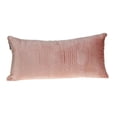 thumbnail image 1 of Parkland Collection Iphis Transitional Quilted Pink Throw Pillow, 1 of 7