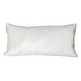 thumbnail image 1 of Parkland Collection Iphis Transitional Quilted White Throw Pillow, 1 of 7