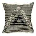 thumbnail image 1 of Parkland Collection Janice Bohemian Beige Pillow Cover With Poly Insert, 1 of 8