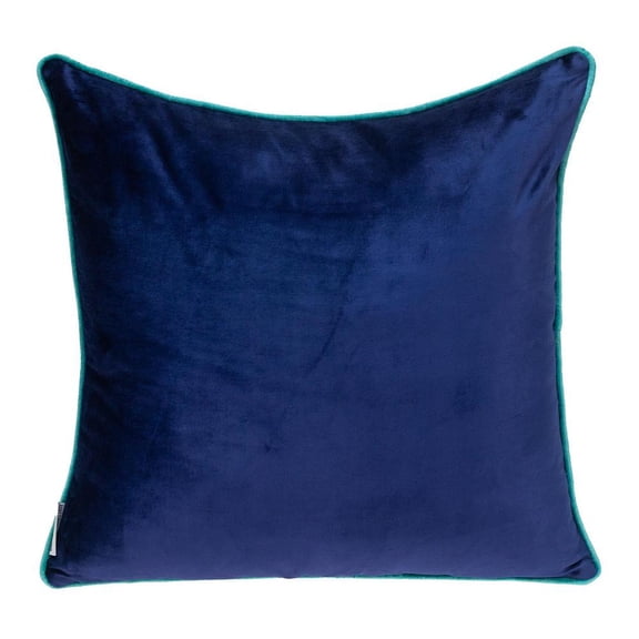 Parkland Collection Khole 20x20" Solid Fabric Throw Pillow in Seafoam Blue