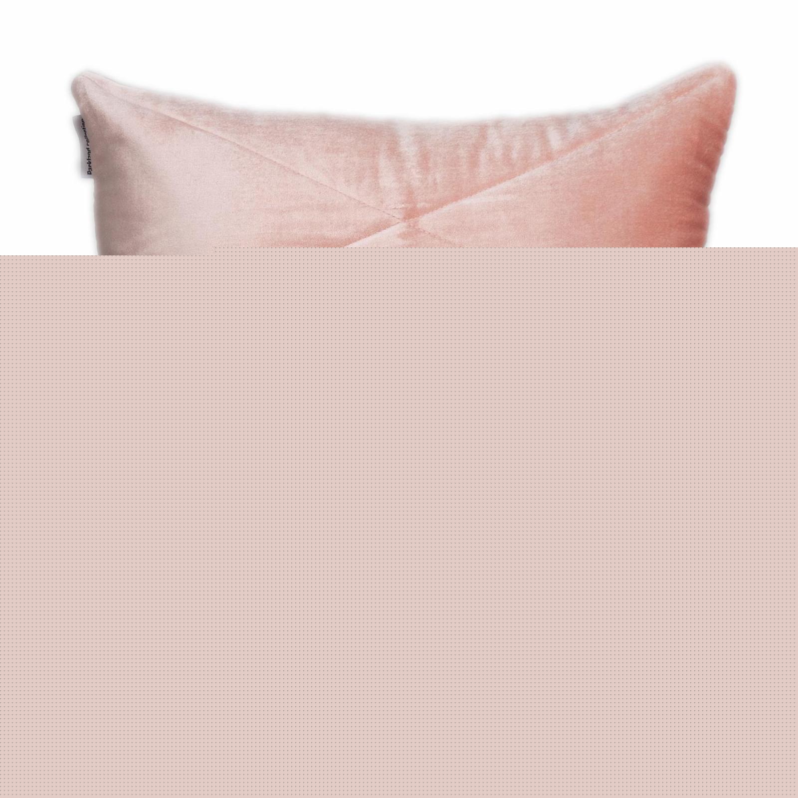 Parkland Collection Koko Transitional Quilted Pink Throw Pillow