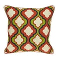 thumbnail image 1 of Parkland Collection Handmade Manak Traditional Multicolored Pillow Cover With Down Insert, 1 of 8