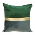 thumbnail image 1 of Parkland Collection Myra 20x20" Striped Fabric Throw Pillow in Green, 1 of 1