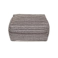 thumbnail image 1 of Parkland Collection Nadia Transitional Grayish Brown Pouf, 1 of 8