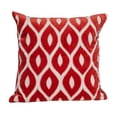 thumbnail image 1 of Parkland Collection Onyx Contemporary Red Pillow Cover With Poly Insert, 1 of 6