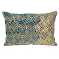 thumbnail image 1 of Parkland Collection Orion 20x14" Embroidered Fabric Throw Pillow in Multi-Color, 1 of 6