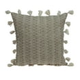 thumbnail image 1 of Parkland Collection Caroline Transitional Beige Throw Pillow, 1 of 9