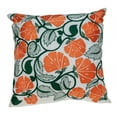 thumbnail image 1 of Parkland Collection PILF21010P Cassidy Accent White Pillow Cover with Poly Insert, 1 of 2