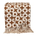 thumbnail image 1 of Parkland Collection Print Transitional Blue Rectangle 50" x 60" Throw, 1 of 5