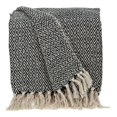 thumbnail image 1 of Parkland Collection  52 x 67 in. Sasha Casual Woven Handloom Throw - Beige, 1 of 6