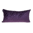 thumbnail image 1 of Parkland Collection Sora 12x24" Quilted Fabric Throw Pillow in Purple, 1 of 8