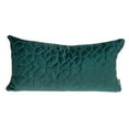 thumbnail image 1 of Parkland Collection Sora Transitional Quilted Teal Throw Pillow, 1 of 7