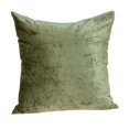 thumbnail image 1 of Parkland Collection Sphene Olive Solid Throw Pillow Olive 22" x 22", 1 of 10